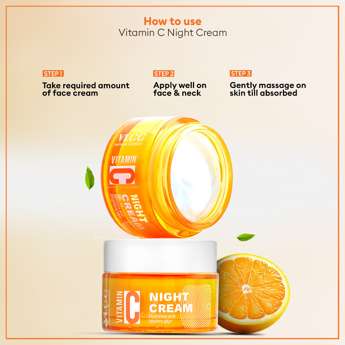 VLCC Honey Moisturiser and Vitamin C Night Cream Combo - Image 5 - Buy from Indicrest