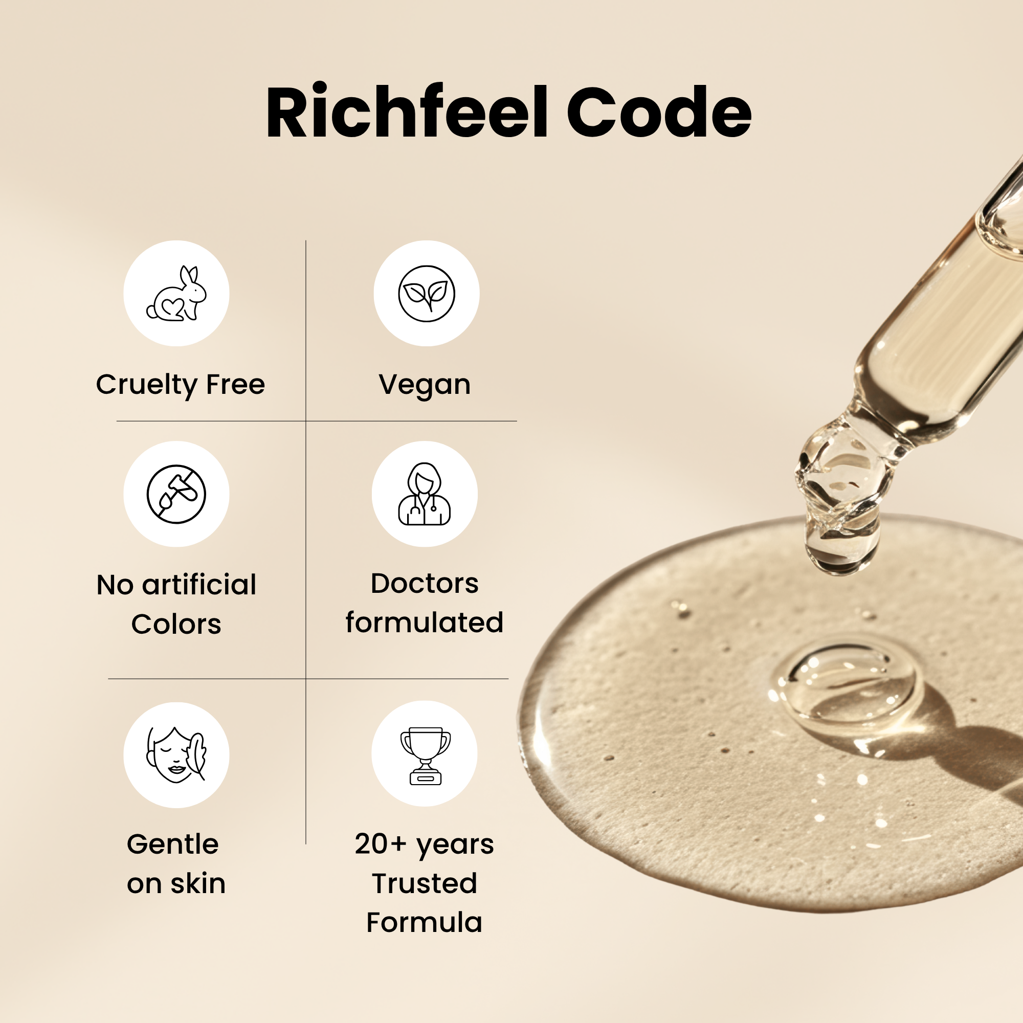 Richfeell Skin Brightening Day Serum 10 Ml - Image 5 - Buy from Indicrest