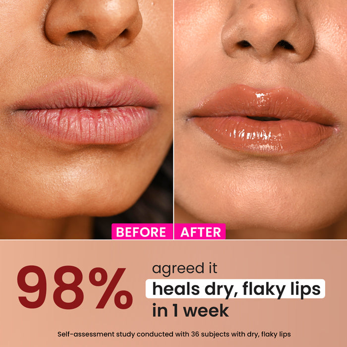 Dot & Key Ceramide + Peptide Lip Balm SPF 50 PA+++, Warm Nude