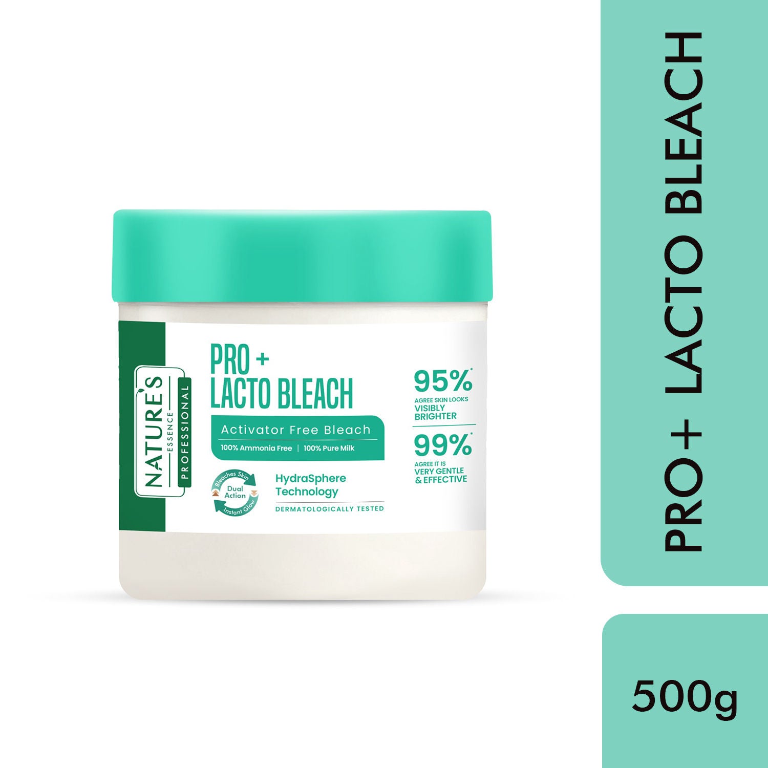 Nature's Essence Professional Pro+ Lacto Bleach Cream For Women Activator Free Skin Bleach Cream, 500g Buy at Indicrest