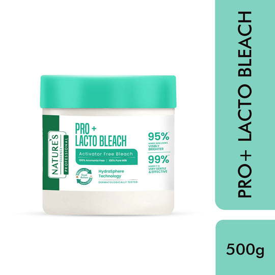 Nature's Essence Professional Pro+ Lacto Bleach Cream For Women Activator Free Skin Bleach Cream, 500g Buy at Indicrest