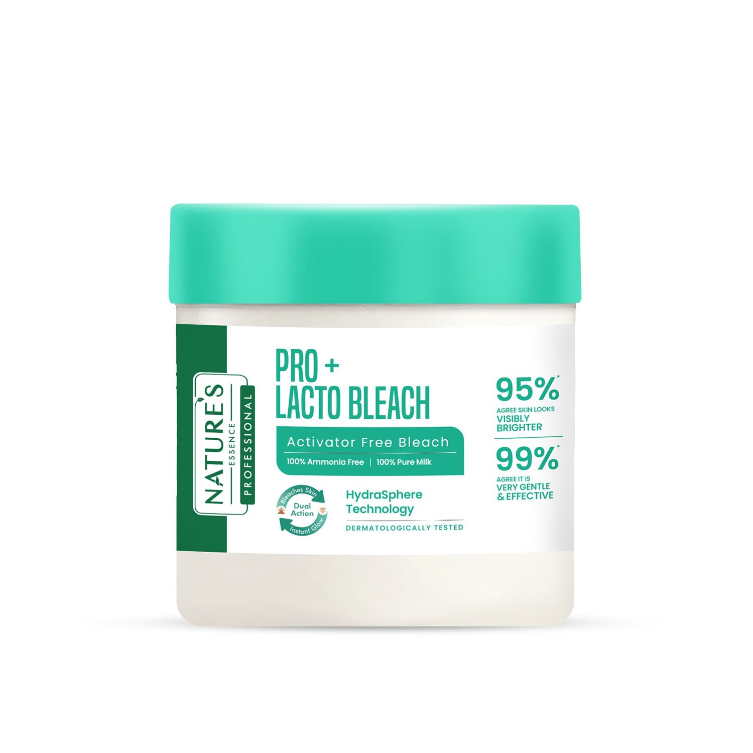 Nature's Essence Professional Pro+ Lacto Bleach Cream For Women Activator Free Skin Bleach Cream, 500g Buy at Indicrest Image 2