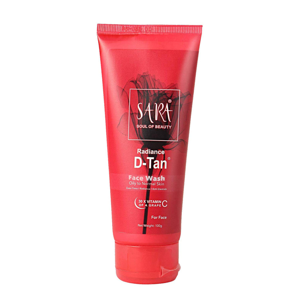 Sara Herbals Radiance D-TAN Face Wash, 2 X 100g - Image 2 - Buy from Indicrest