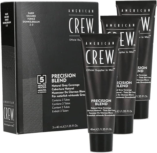 Revlon American Crew Precision Blend Hair Color, Dark - 3 X 40ml - Buy from Indicrest