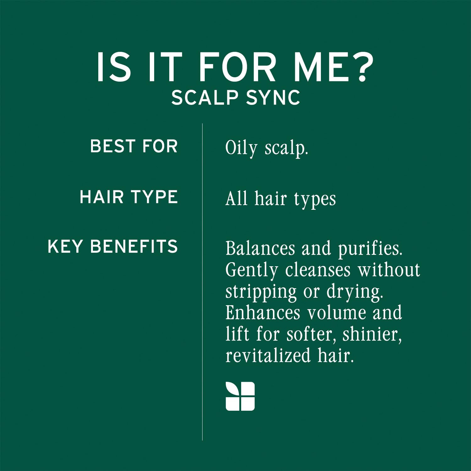 Biolage Scalp Sync Clarifying 3-Step Regime, Soothed and Hydrated Scalp for up to 72 hours, Enriched with Fermented Tea & Glycolic Acid, for Men and Women, Deep Scalp Treatment - Image 6 - Buy from Indicrest