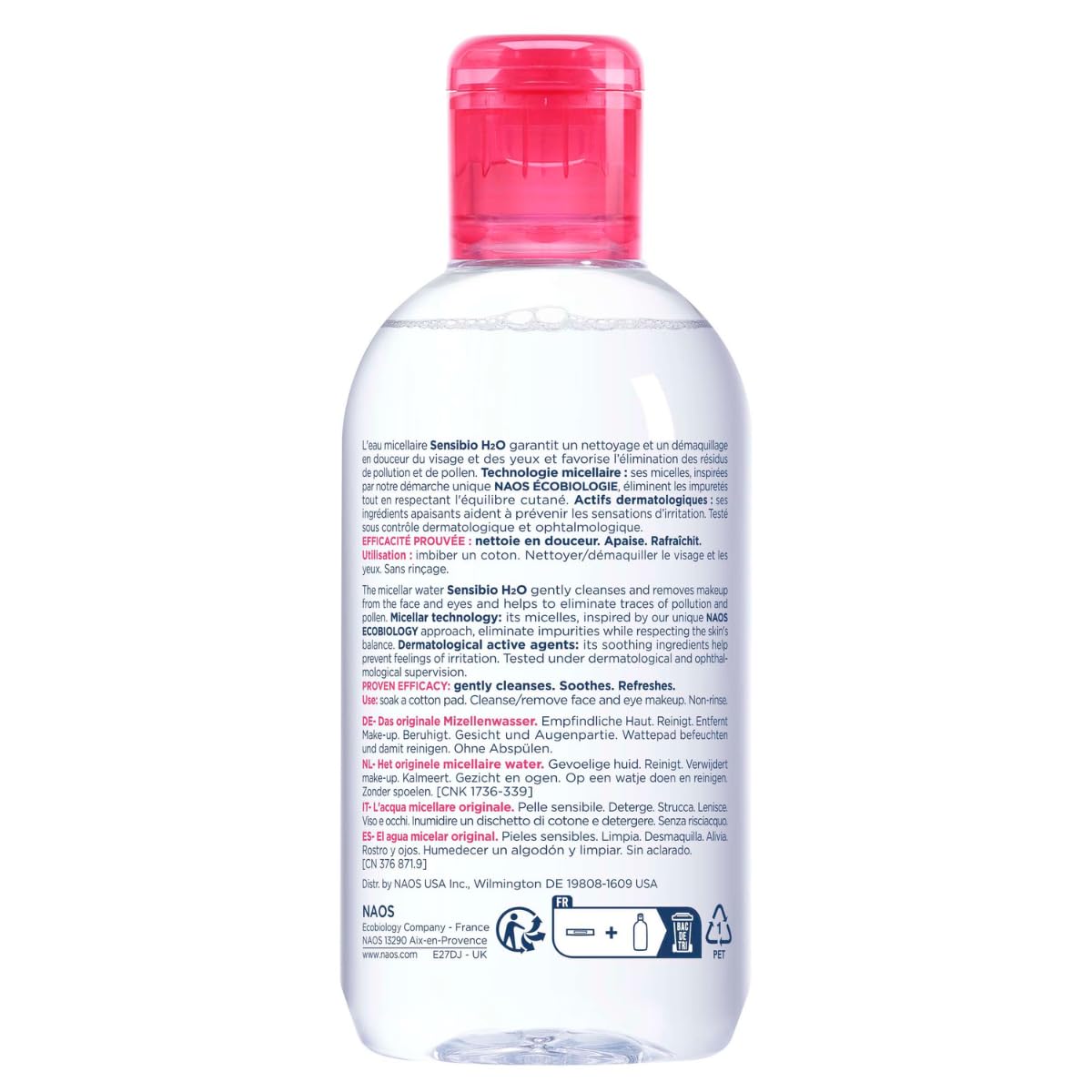 Bioderma Sensibio H2O, 500ml