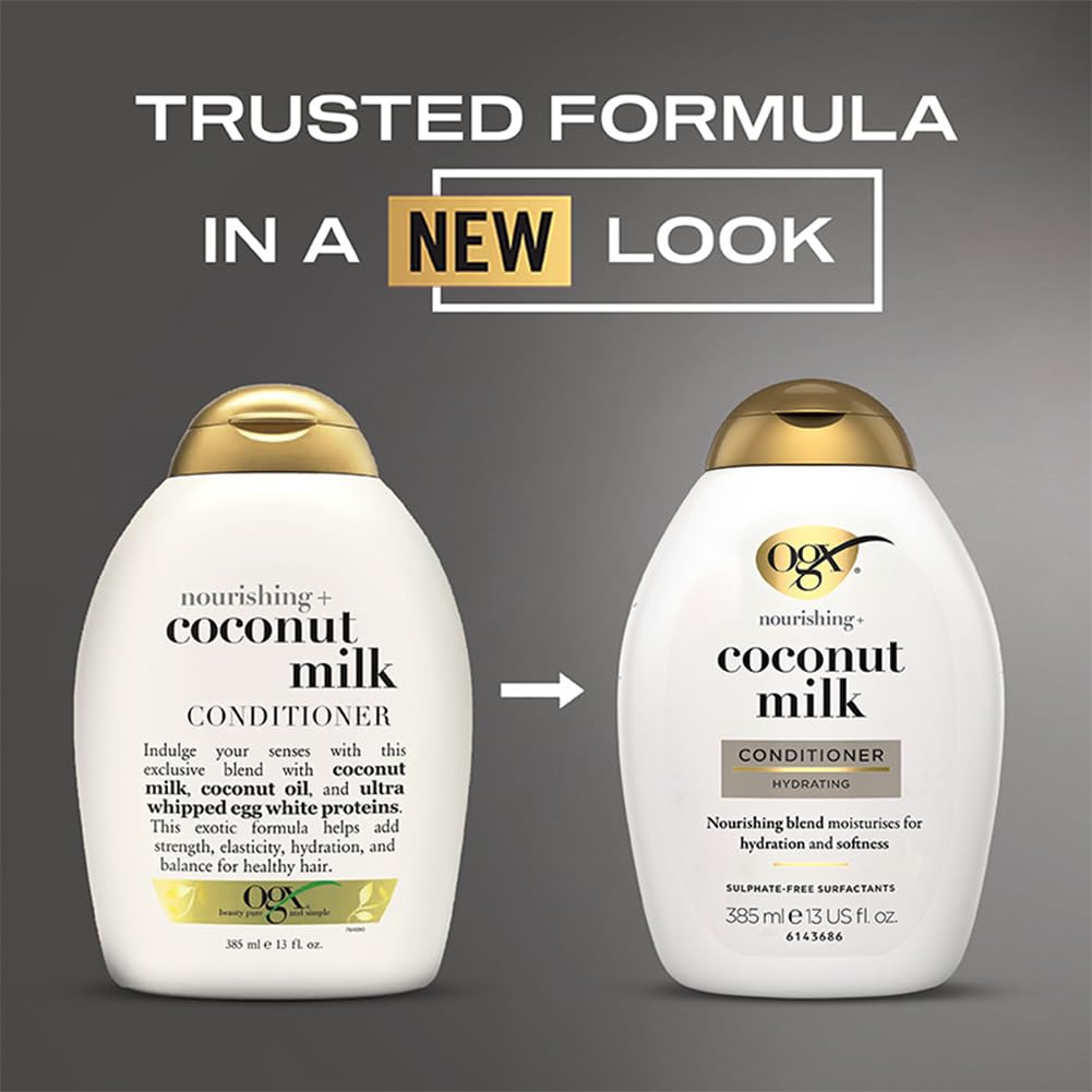 OGX Coconut Milk Conditioner, 385ml