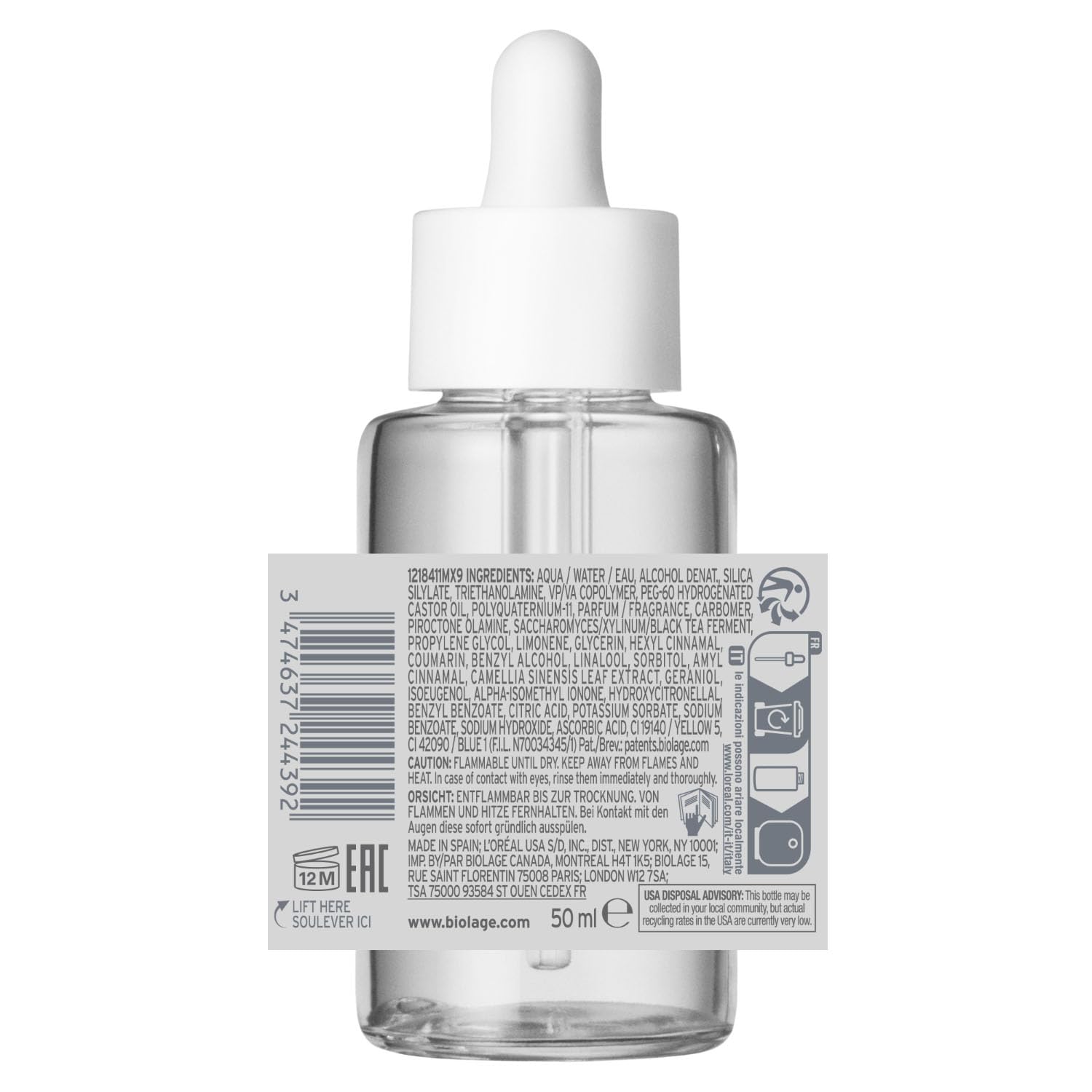 Biolage ScalpSync Oil Balancing Serum - Absorbs Excess Oil, For Oily Scalp, Soothed and Hydrated Scalp for up to 72 hours, with Fermented Tea Blend, Vegan & Paraben-Free - Image 10 - Buy from Indicrest