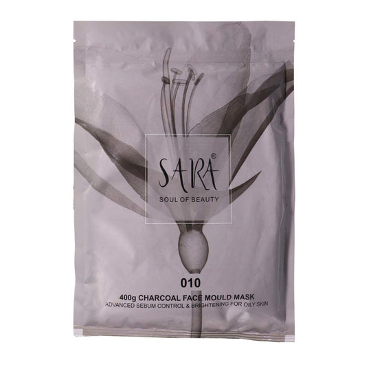 Sara Charcoal Face Mask, Base Line Facial Mould Mask Perfect For Hydrating and Skin Nourishing, 400g - Buy from Indicrest