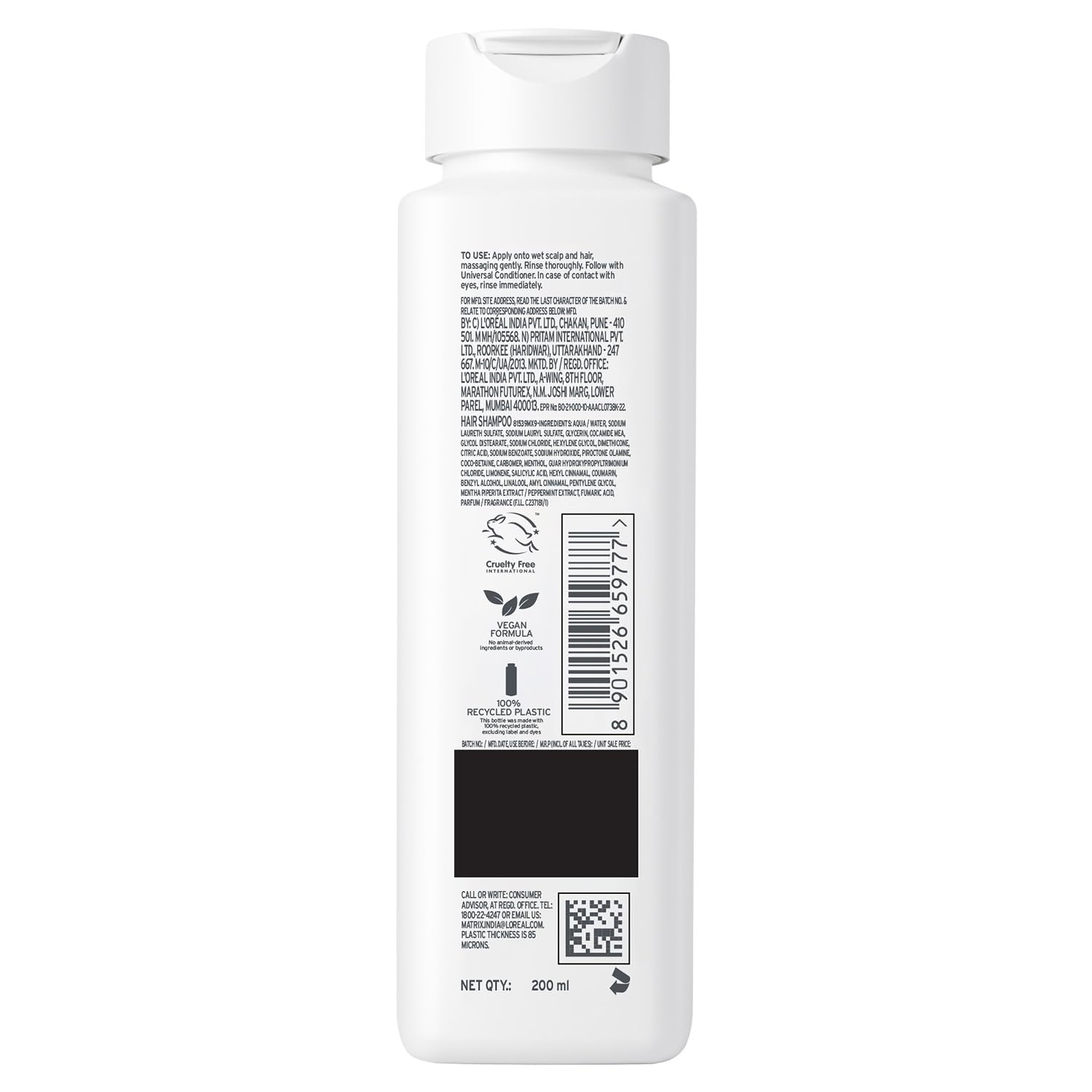 Biolage Scalp Sync Anti-Dandruff Shampoo, Helps Remove Dandruff & Balances Scalp upto 72 hrs Enriched with Piroctone OlamineI For Men and Women I Vegan & Cruelty-Free - Image 10 - Buy from Indicrest