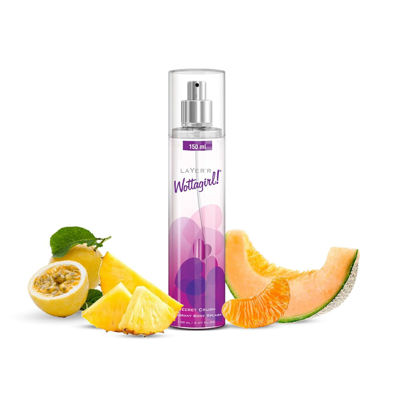 Wottagirl Layer'r Wottagirl Secret Crush Body Splash Spray 150ml - Buy from Indicrest