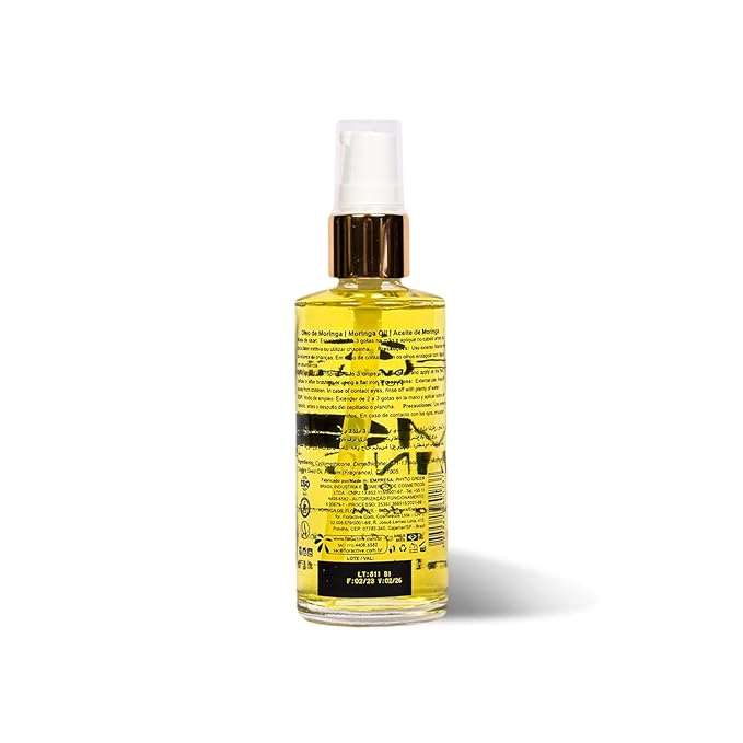 Floractive Profissional Moringa Oil 60ml | Nourishing Lightweight Hair Oil