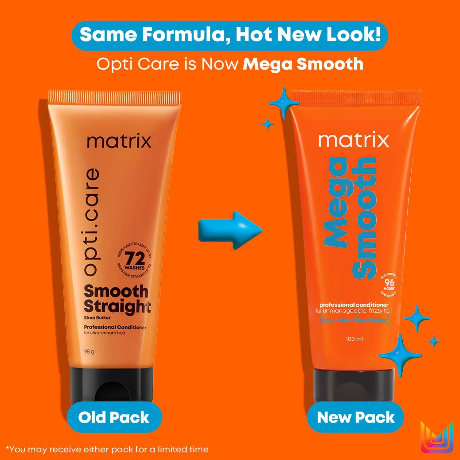 Matrix Mega Smooth Conditioner with Shea Butter and Ceramides for Frizzy Hair |Max Smoothness for 4 Days | Used by 1 Lakh Hairstylists*|For All Hair Types | Paraben Free - Image 2 - Buy from Indicrest