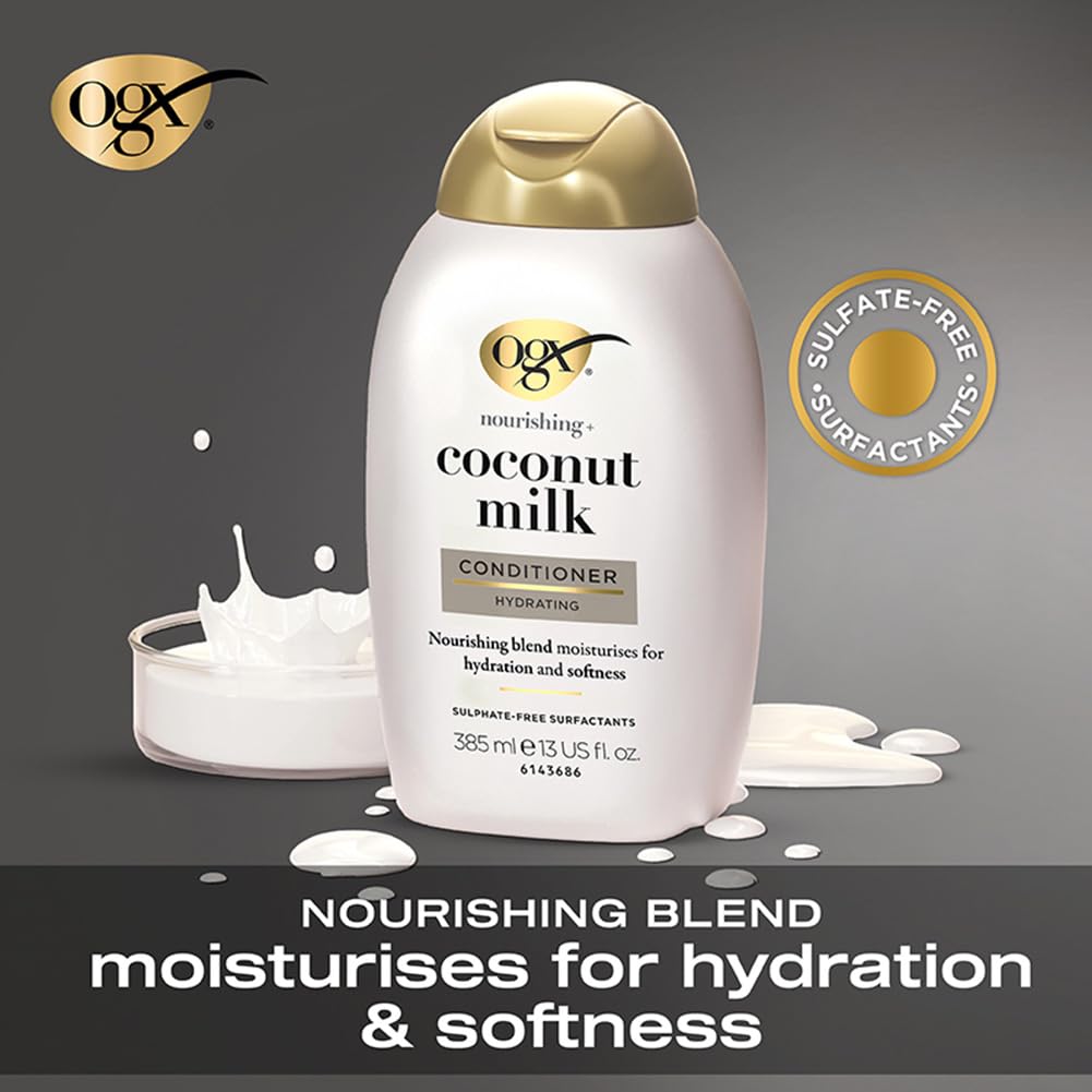 OGX Coconut Milk Conditioner, 385ml