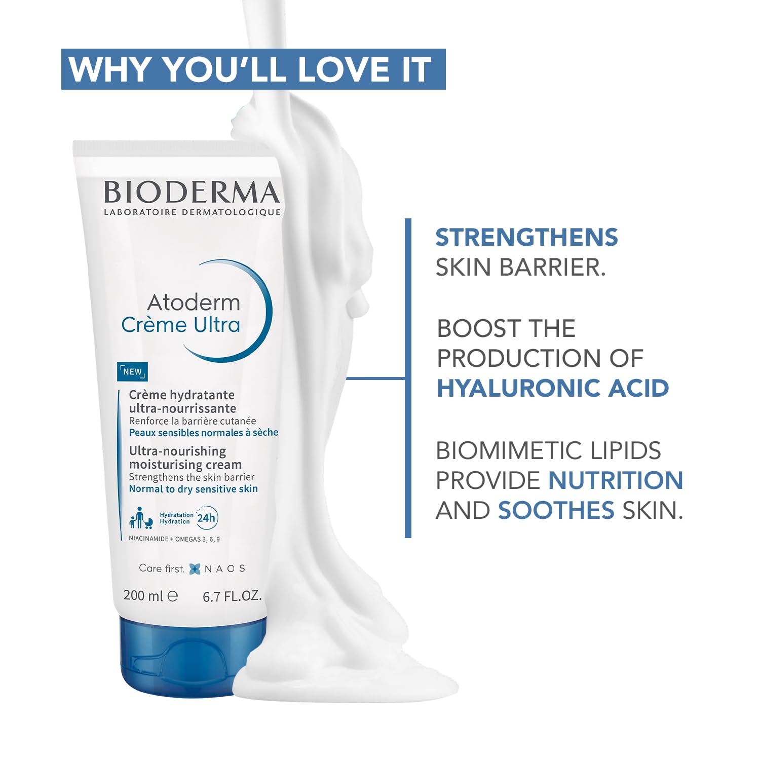 Bioderma Atoderm Creme Ultra, 200ml