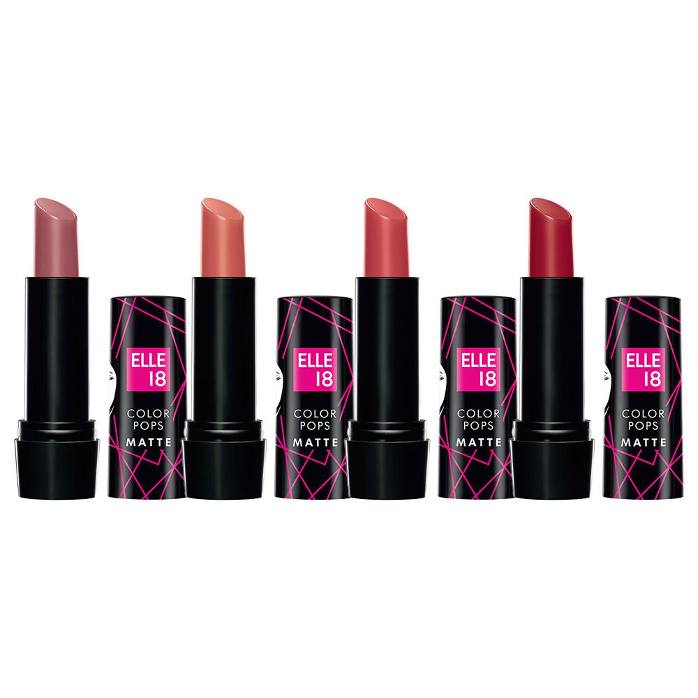 Elle 18 Color Pop Matte - Combo Pack of 4 Buy at Indicrest