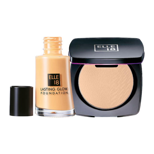 Elle 18 Pearl Face Compact & Foundation Combo, 2 pieces Buy at Indicrest