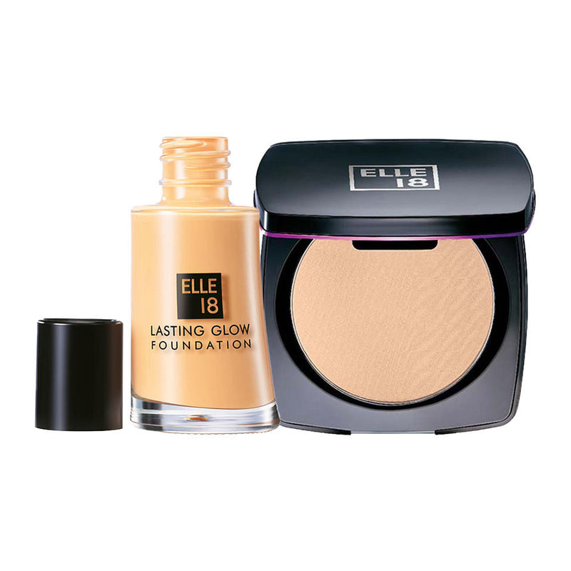 Elle 18 Pearl Face Compact & Foundation Combo, 2 pieces Buy at Indicrest