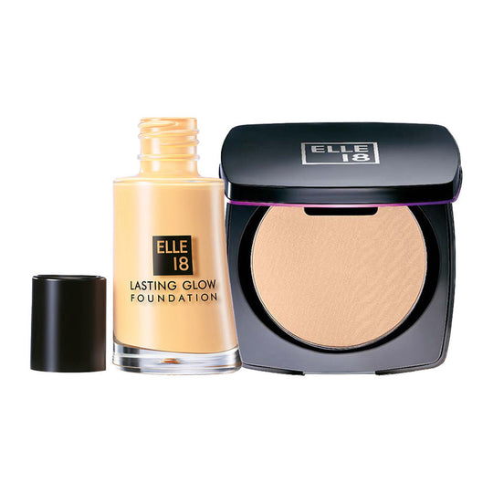 Elle 18 Marble Face Compact & Foundation Combo, 2 pieces Buy at Indicrest