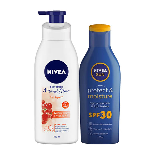 Nivea Bestselling Sunscreens Duo - Body + Face Combo, 2 pieces