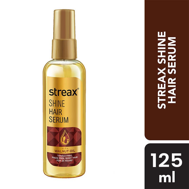 Streax Hair Serum With Walnut Oil For Dry & Frizzy Hair, 125ml Buy at Indicrest Image 10