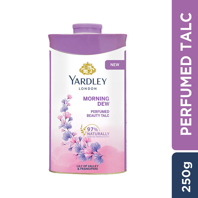 Yardley London Morning Dew Fragrant Beauty Talc, 250g Buy at Indicrest
