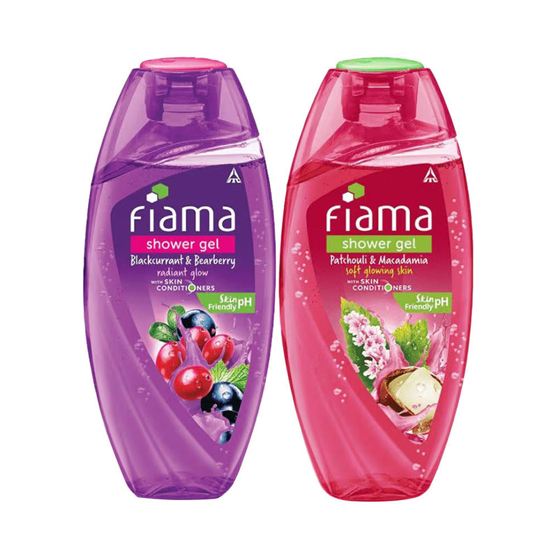 Fiama Shower Gel For Radiant & Smooth Skin Combo, 2 pieces Buy at Indicrest