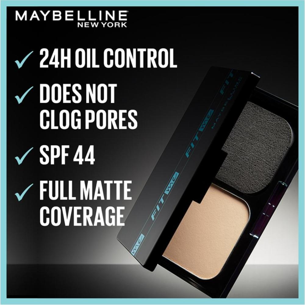 Maybelline New York Fit Me Ultimate Powder Foundation, 24 hr Oil Control + SPF 44 - Shade 128, 9g Buy at Indicrest Image 4