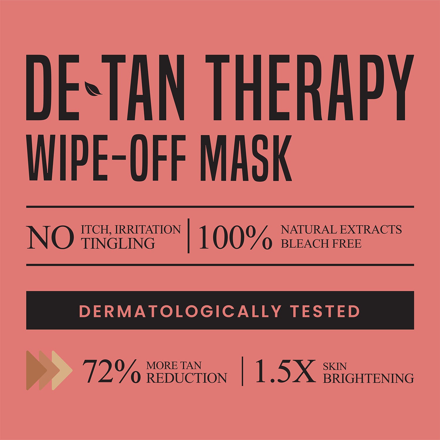 Nature's Essence De Tan Therapy Wipe Off Mask, 200g Buy at Indicrest Image 3