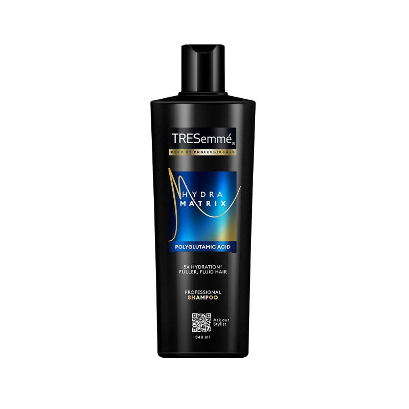 TRESemme Hydra Matrix Shampoo With Polyglutamic Acid for 100H of Hydrated, Fluid Hair, 340ml Buy at Indicrest Image 2