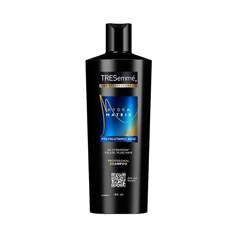 TRESemme Hydra Matrix Shampoo With Polyglutamic Acid for 100H of Hydrated, Fluid Hair, 185ml Buy at Indicrest Image 2