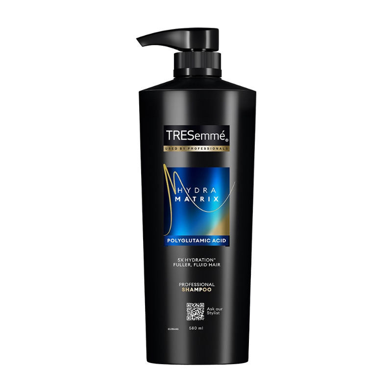 TRESemme Hydra Matrix Shampoo With Polyglutamic Acid for 100H of Hydrated, Fluid Hair, 580ml Buy at Indicrest Image 2