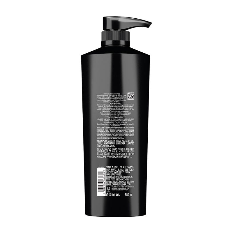 TRESemme Hydra Matrix Shampoo With Polyglutamic Acid for 100H of Hydrated, Fluid Hair, 580ml Buy at Indicrest Image 13
