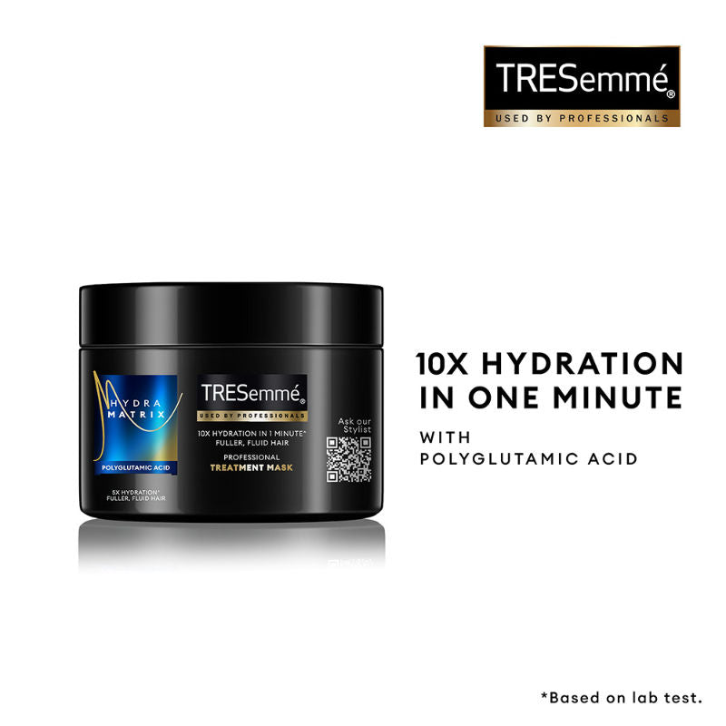 TRESemme Hydra Matrix Treatment Mask With Polyglutamic Acid for 100H Hydrated Fluid Hair, 300ml Buy at Indicrest