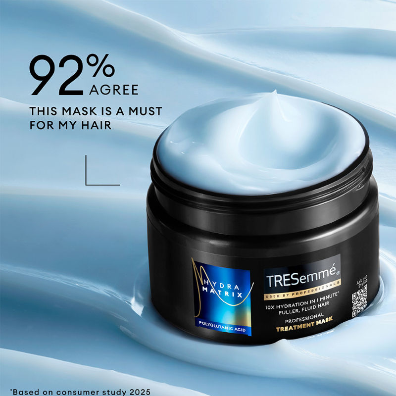 TRESemme Hydra Matrix Treatment Mask With Polyglutamic Acid for 100H Hydrated Fluid Hair, 100ml Buy at Indicrest Image 5