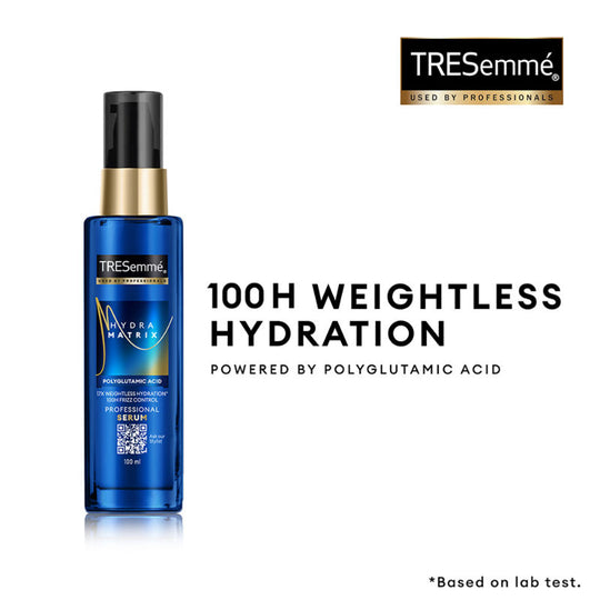 TRESemme Hydra Matrix Leave In Conditioner With Polyglutamic Acid Serum, 100H Hydration, 100ml Buy at Indicrest