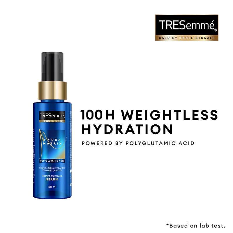 TRESemme Hydra Matrix Leave In Conditioner With Polyglutamic Acid Serum, 100H Hydration, 50ml Buy at Indicrest