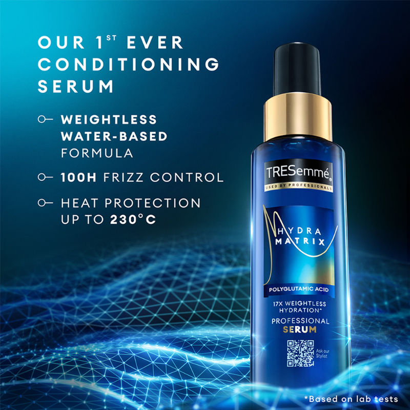 TRESemme Hydra Matrix Leave In Conditioner With Polyglutamic Acid Serum, 100H Hydration, 50ml Buy at Indicrest Image 7