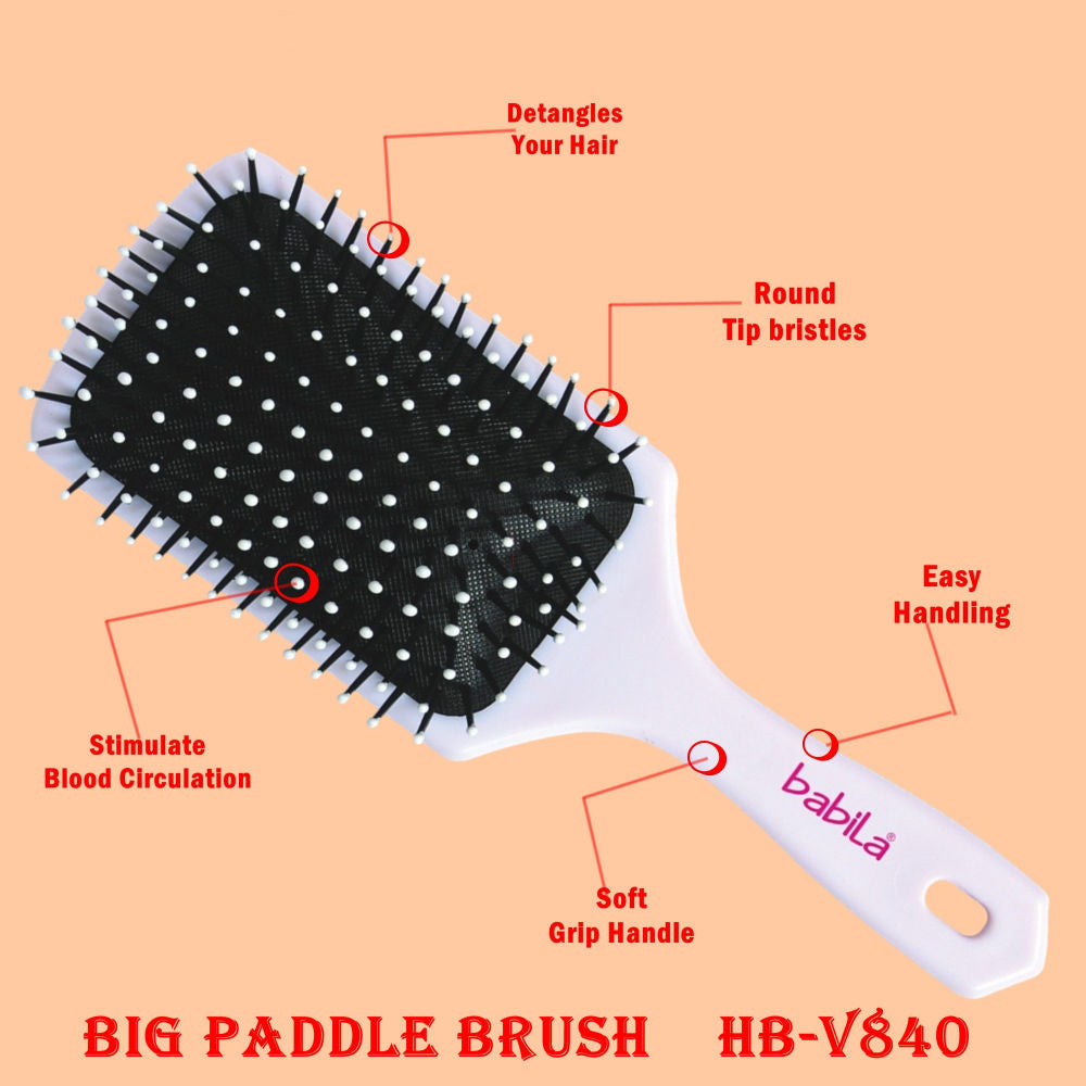 Babila Big Paddle Brush, 1 piece Buy at Indicrest Image 4
