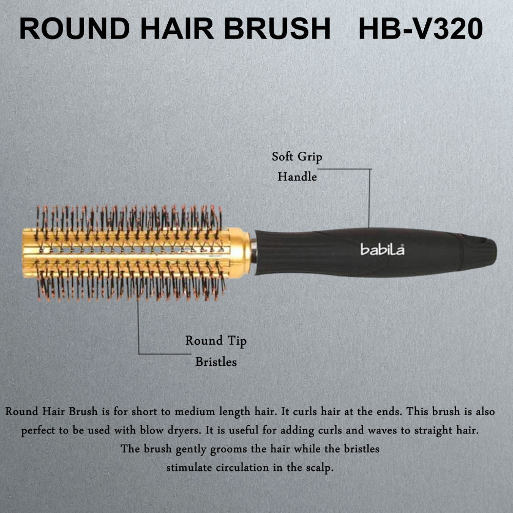 Babila Round Hair Brush HB-V320, 1 piece Buy at Indicrest Image 4