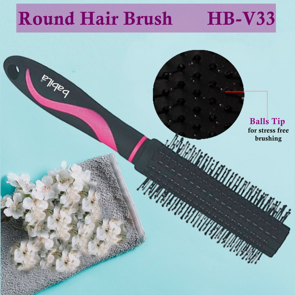 Babila Round Brush - HBV33 Buy at Indicrest Image 5