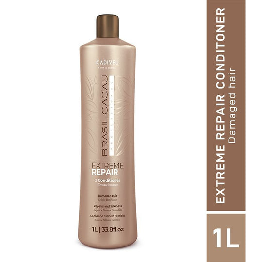 Cadiveu Brasil Cacau Extreme Repair Conditioner For Damaged Hair (1000ml) - Buy from Indicrest