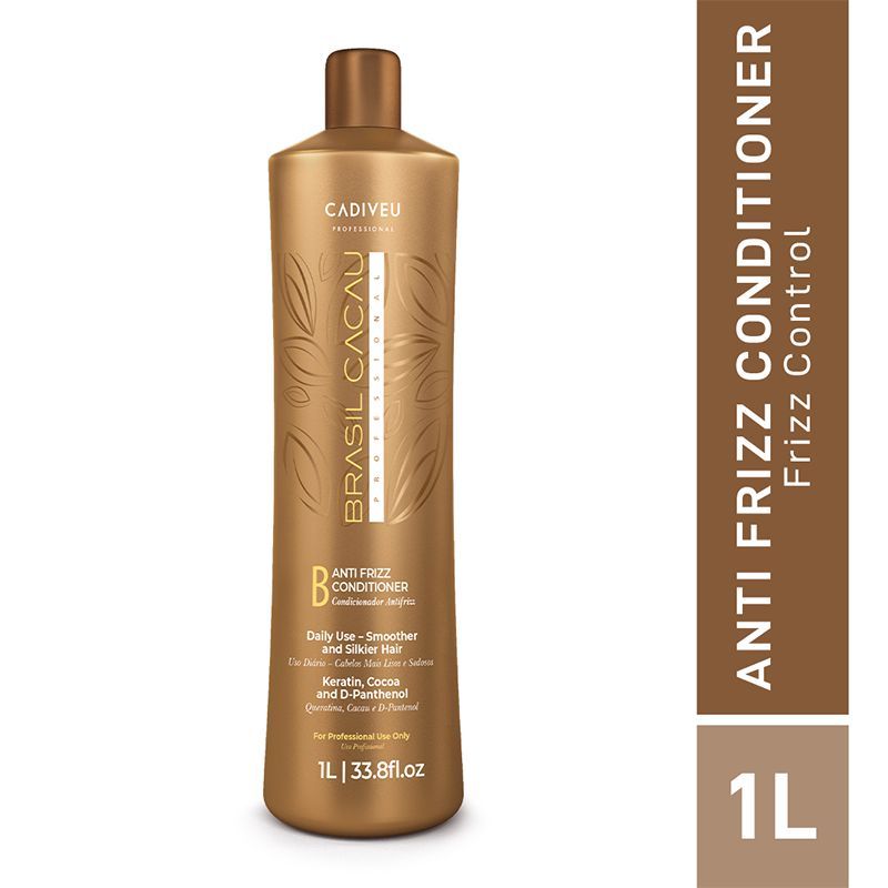 Cadiveu Brasil Cacau Anti Frizz Conditioner For Dry & Frizzy Hair (1000ml) - Buy from Indicrest