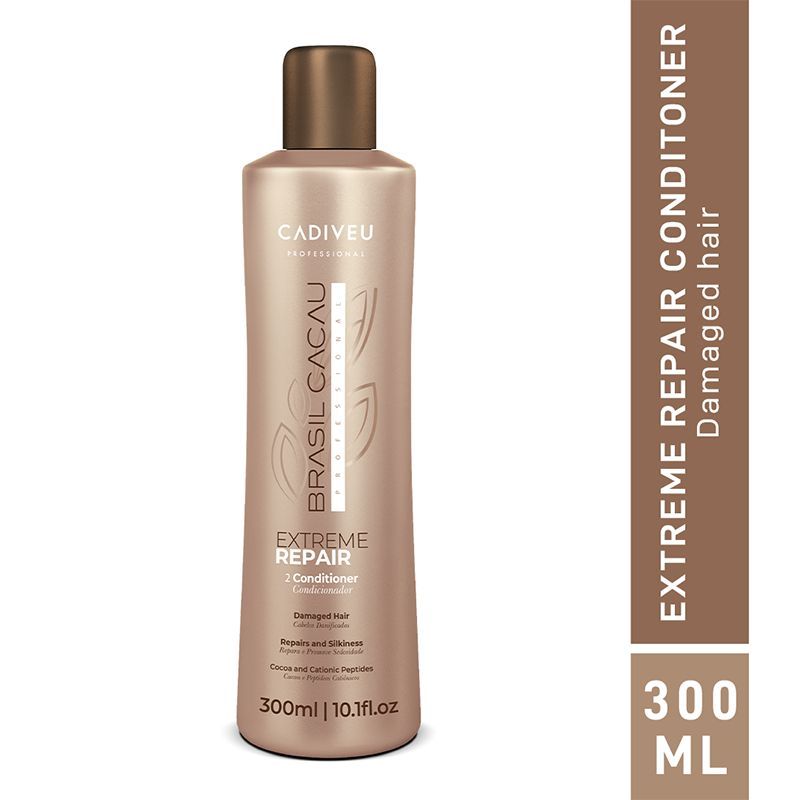 Cadiveu Brasil Cacau Extreme Repair Conditioner For Damaged Hair (300ml) - Buy from Indicrest