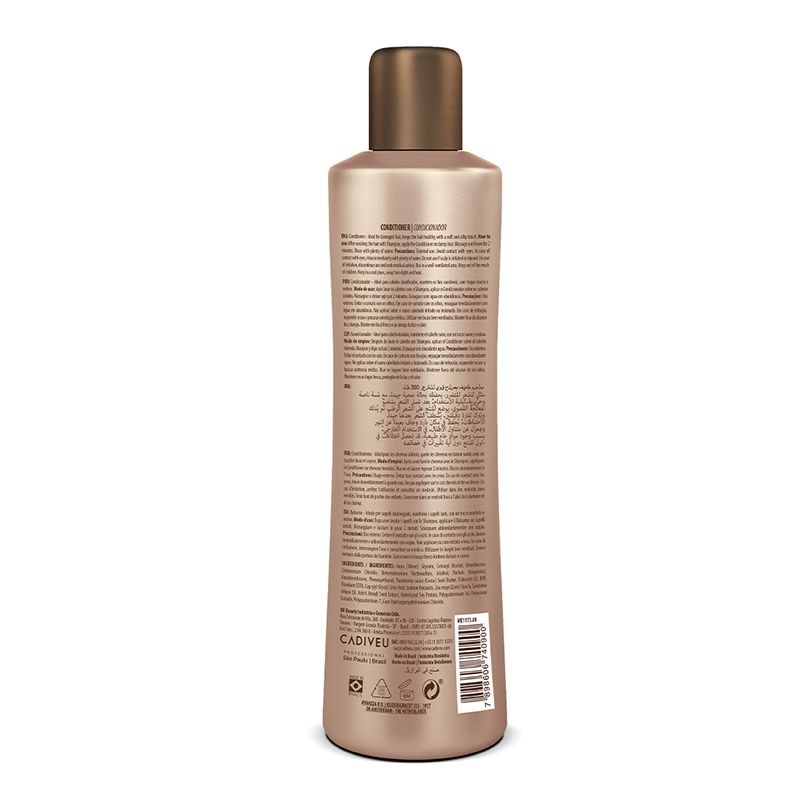Cadiveu Brasil Cacau Extreme Repair Conditioner For Damaged Hair (300ml) - Image 2 - Buy from Indicrest