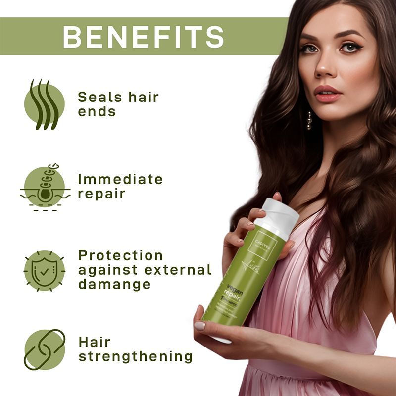 Cadiveu Vegan Repair Shampoo For Damaged Hair (250ml) - Image 5 - Buy from Indicrest