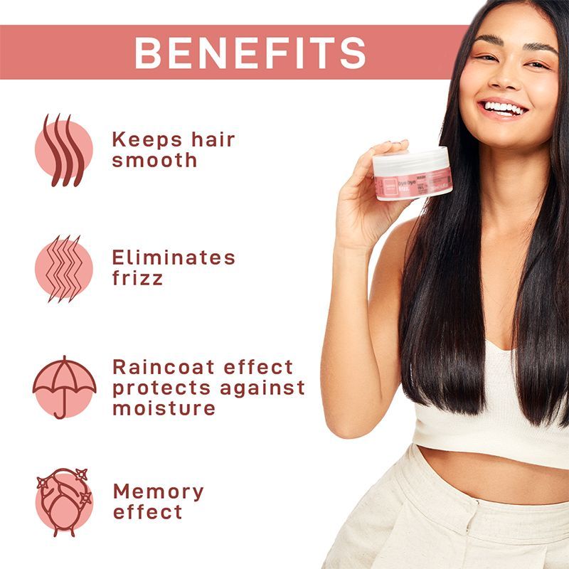 Cadiveu Bye Bye Frizz Mask For 72 Hours Frizz Free Hair (200ml) - Image 5 - Buy from Indicrest
