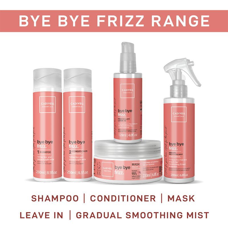 Cadiveu Bye Bye Frizz Leave In Frizz Killer Hair Serum For Frizzy Hair (120ml) - Image 7 - Buy from Indicrest