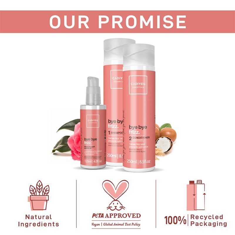 Cadiveu Bye Bye Frizz Combo For 72 Hours Frizz Free Hair - Image 6 - Buy from Indicrest