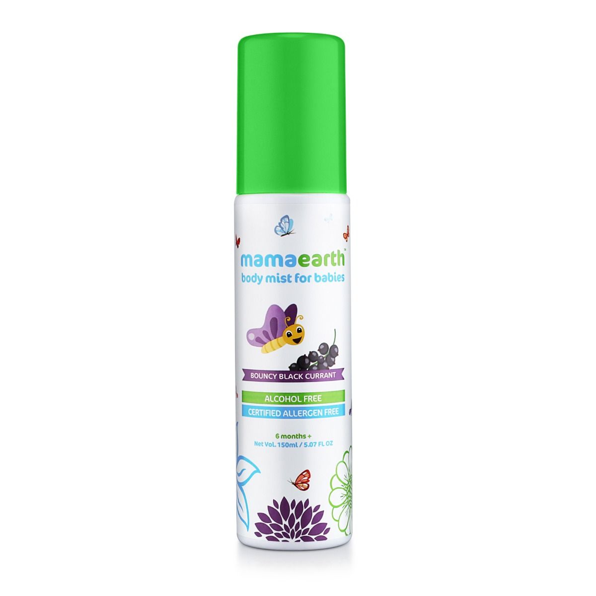 Mamaearth Bouncy Black Currant Body Mist For Babies - Image 8 - Buy from Indicrest